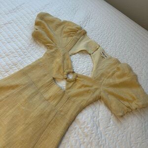 Malibu Bum Puff Sleeve Dress